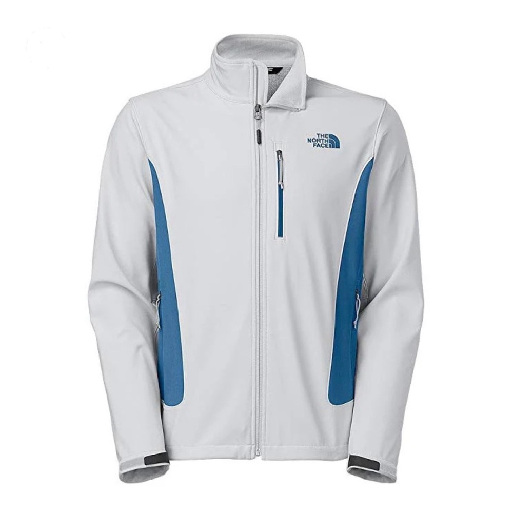 North Face Apex Bionic Gray and Blue Jacket Men's Sized Large